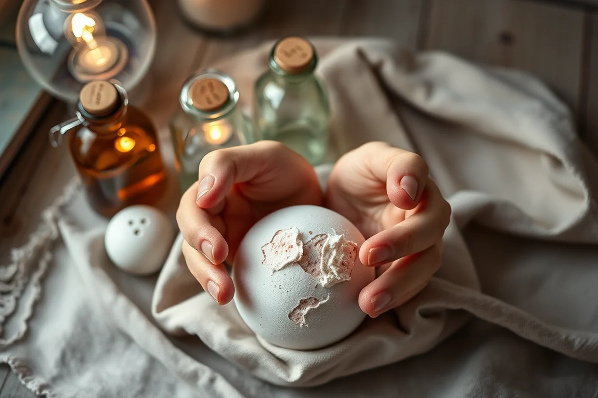 diy eczema bath bomb — Diy Eczema Bath Bomb (the finished result)