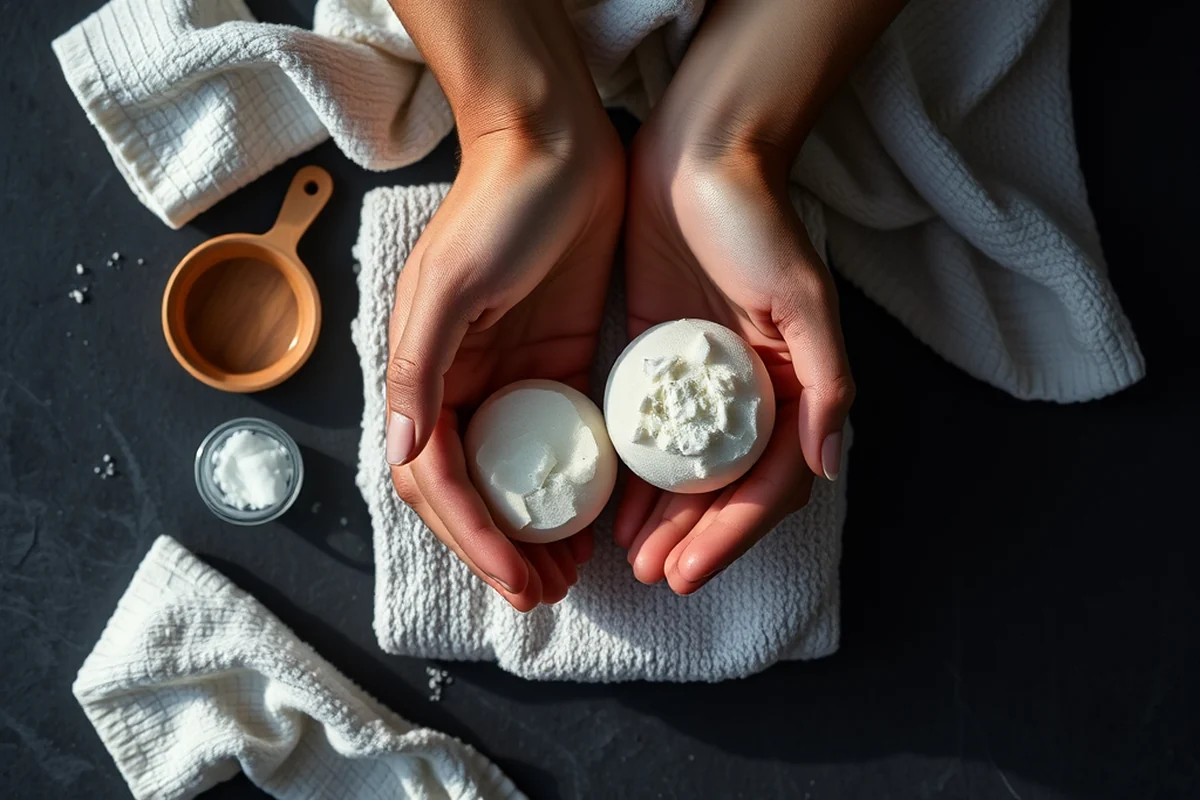 epsom salt bath bomb diy — Epsom Salt Bath Bomb Diy (the finished result)