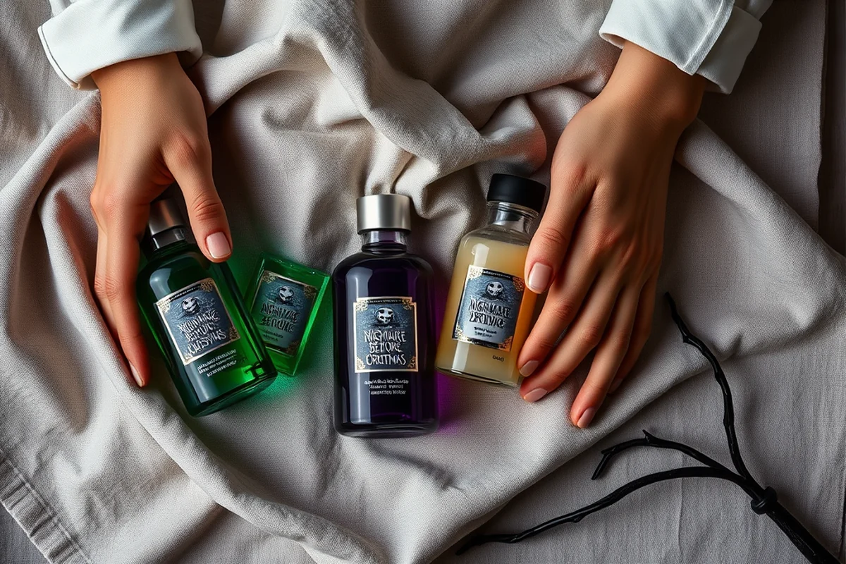 bath and body works the nightmare before christmas collection — Bath And Body Works The Nightmare Before Christmas Collection (the finished result)