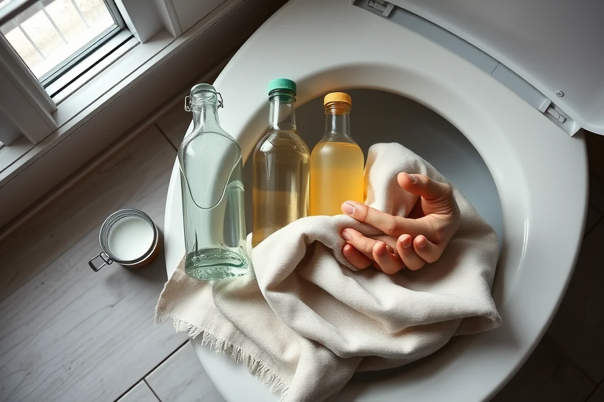 diy toilet bowl cleaner — Diy Toilet Bowl Cleaner (the finished result)